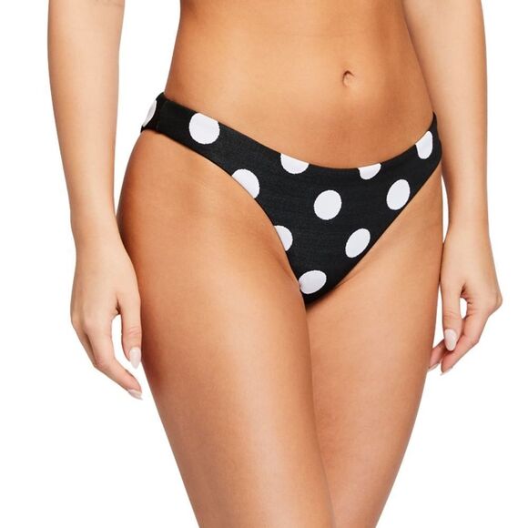 Mara Hoffman Anthropologie Polka Dot Bikini Bottom M - Picture 1 of 5